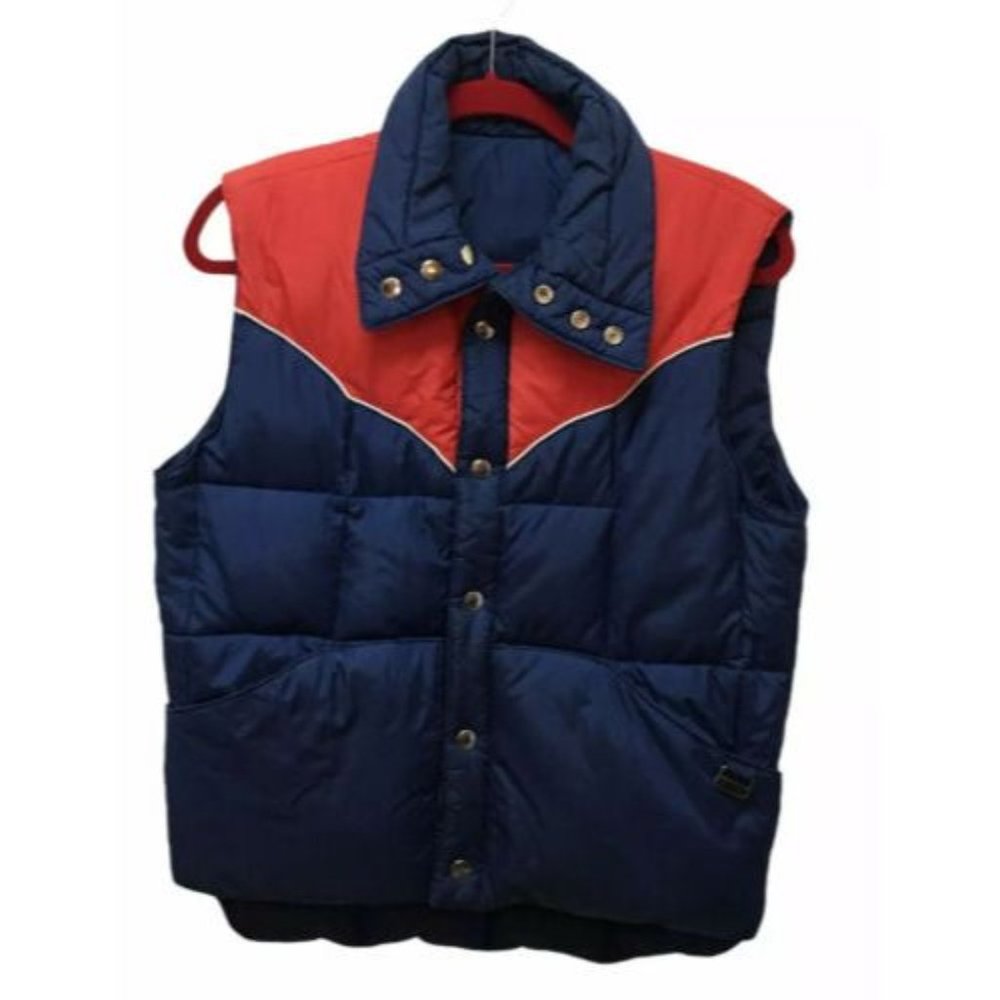 Vtg‎ Montgomery Wards Reversible Down Puffer Vest